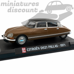 Citroën DS 21 Pallas (marron) - 1/43ème en boite