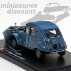 Citroën 2cv "Chasse Neige" (bleu) - 1/43ème en blister