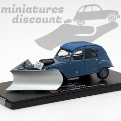 Citroën 2cv "Chasse Neige" (bleu) - 1/43ème en blister