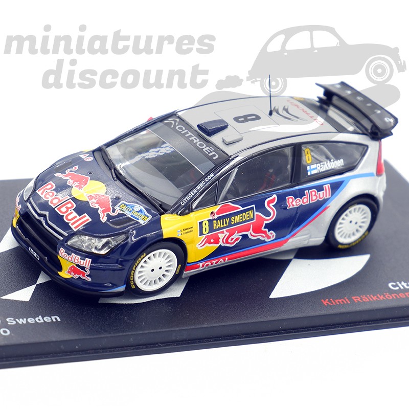 Citroën C4 WRC - Rally Sweden 2010 - 1/43ème en boite
