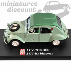 Citroën 2cv Bimoteur 4x4 ORTF - 1/43ème en blister