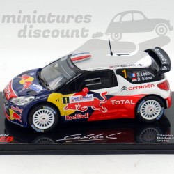 Citroën DS3 - Rallye de France Alsace 2012 - Sébastien Loeb - 1/43ème en boite