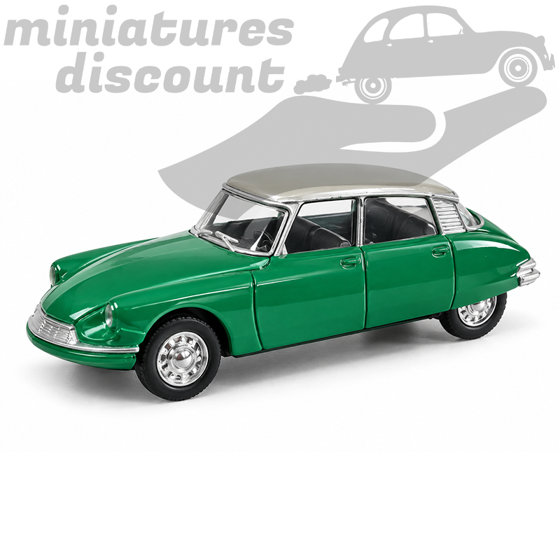 CITROËN DS (Verte) - NOREV - 3 inches 1/64ème en boite