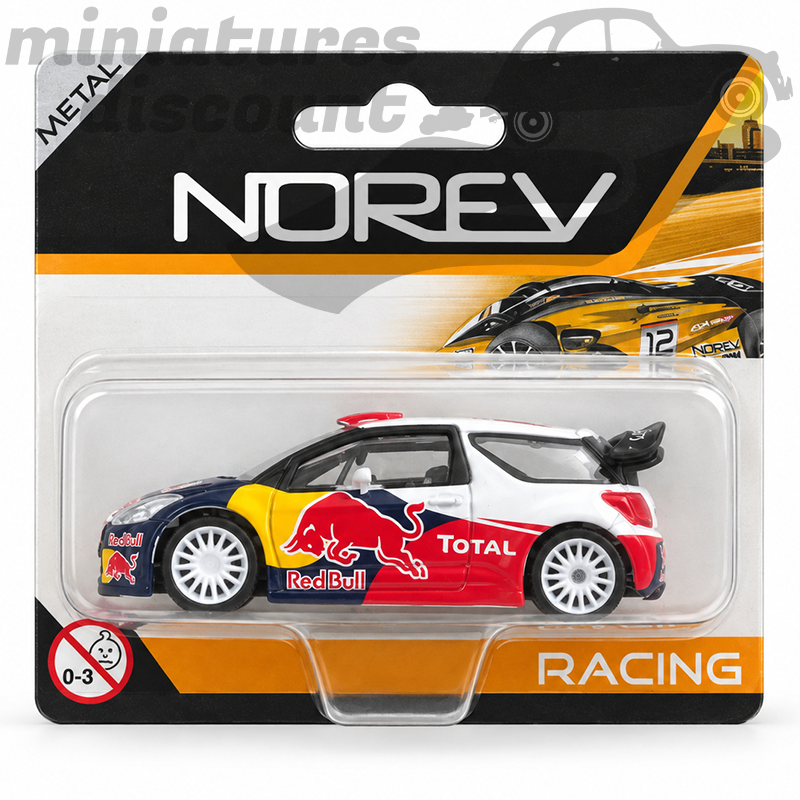 Citroën DS3 WRC (ToTal) - Norev - 1/64ème sous blister