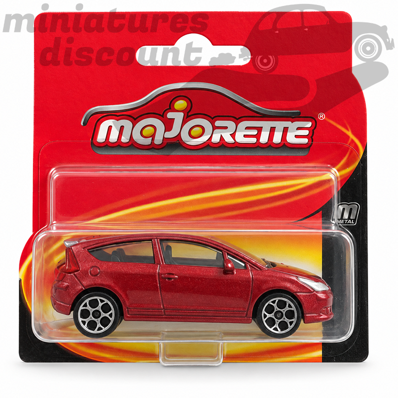 Citroën C4 - (Rouge Foncé) - Majorette - 1/64ème sous blister
