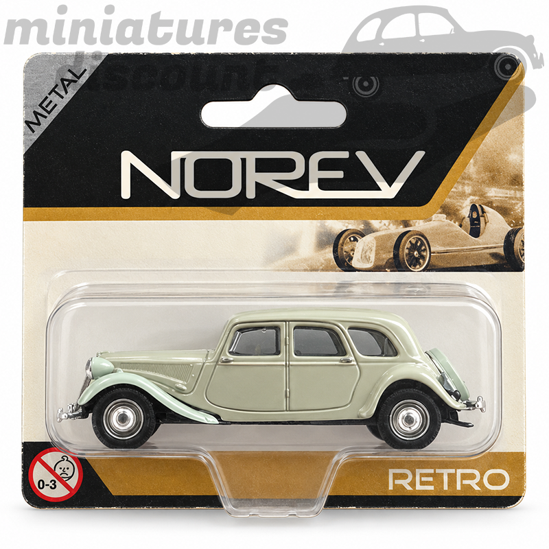 Citroën Traction (Grise) - Norev - 3inches - sous blister