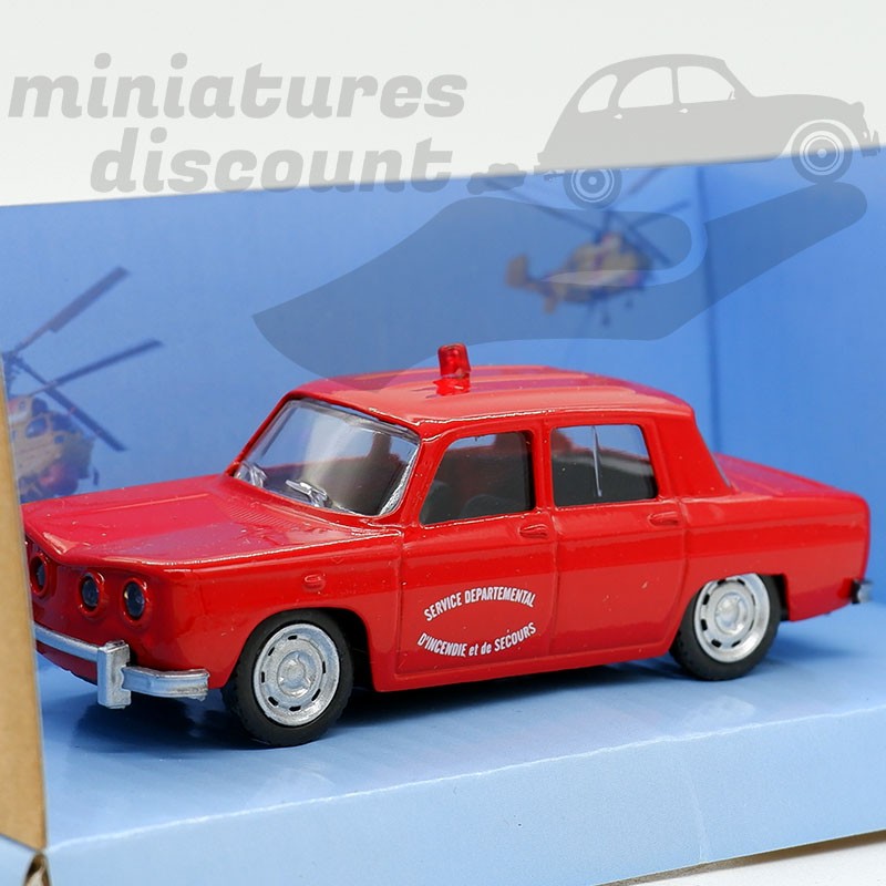 Renault 8 Pompiers - VL - Mondo Motors - 1/43ème en boite