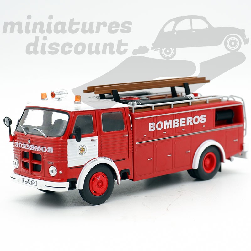 Camion Pompier Pegaso "Bomberos" - FPT - 1/43ème sous blister