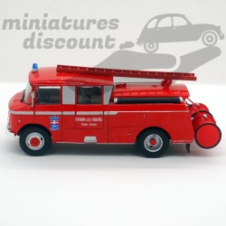 Citroën 46CD Heuliez Pompiers FPT (Evian Les Bains) - 1/43ème en blister