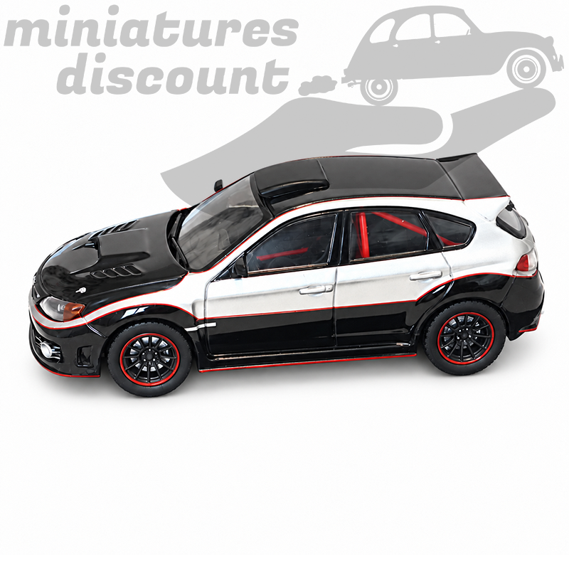 SUBARU IMPREZA WRX STI GH (Gris et Noir) - 1/43ème en boite