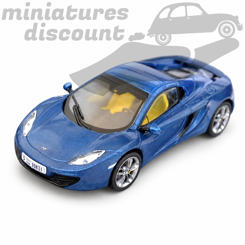 MCLAREN MP4-12C (Bleu) - 1/43ème en boite
