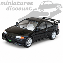 Honda Civic EJ1 - (Noir) - 1/43ème en boite
