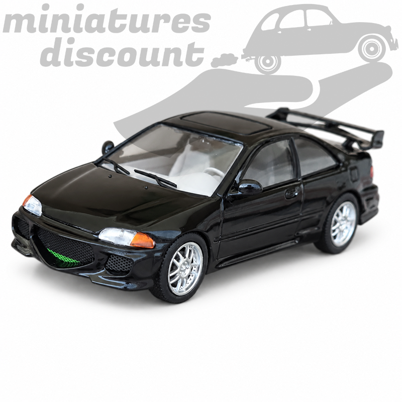 Honda Civic EJ1 - (Noir) - 1/43ème en boite