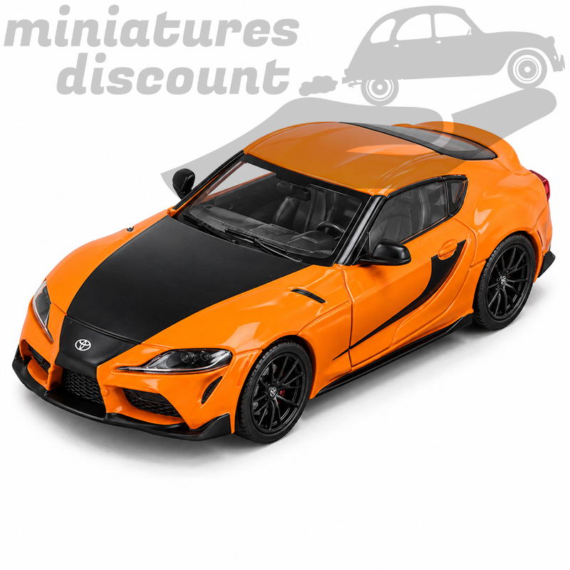 Toyota Supra (Orange) - 1/43ème en boite