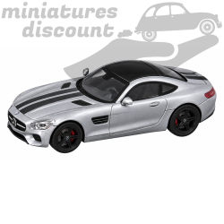 Mercedes AMG GT S (gris) - 1/43ème en boite