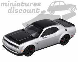 DODGE CHALLENGER SRT DEMON - FAST AND FURIOUS (Gris/Noir) - 1/43ème en boite