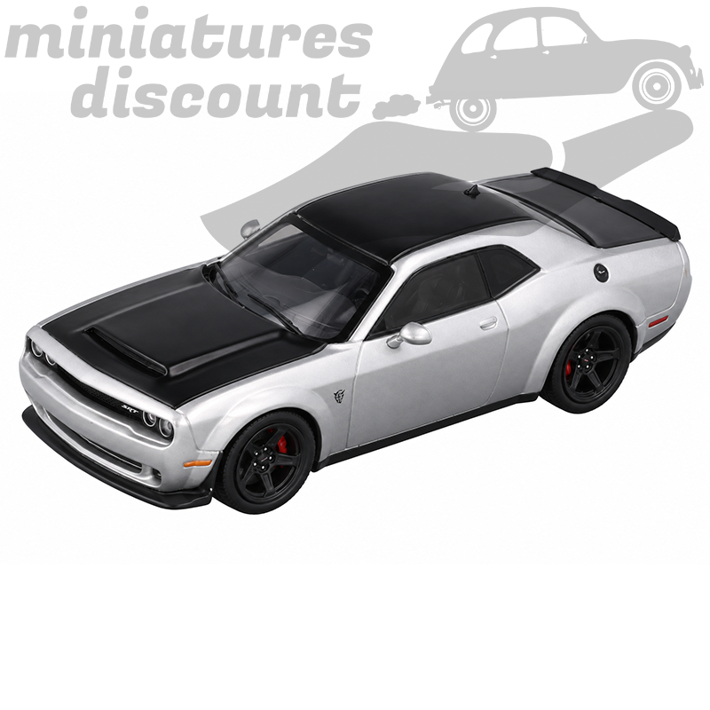 DODGE CHALLENGER SRT DEMON - FAST AND FURIOUS (Gris/Noir) - 1/43ème en boite