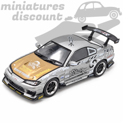 NISSAN Silvia (S15) Spec-R (Gris) Fast and Furious - 1/43ème en boite