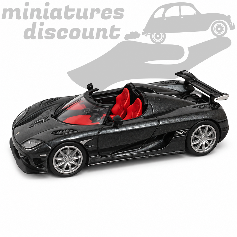 Koenigsegg CCXR (Gris/Noir) - FAST AND FURIOUS - 1/43ème en boite
