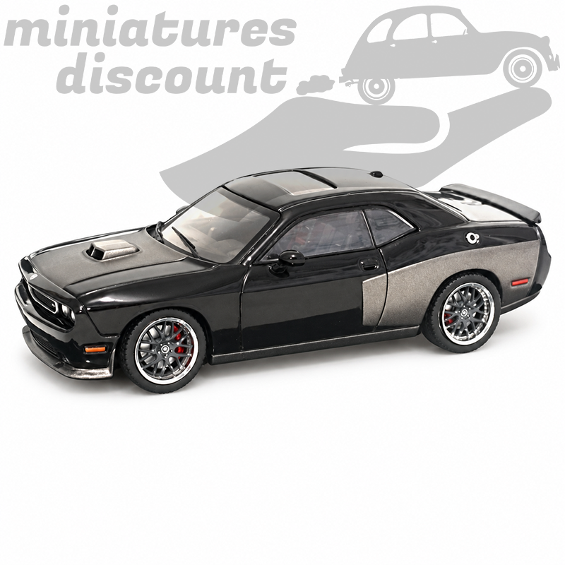 DODGE CHALLENGER SRT8 (Noir) - Fast and Furious - 1/43ème en boite