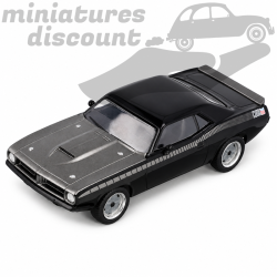 Plymouth Barracuda (Noir/gris) Fast and Furious - 1/43ème en boite