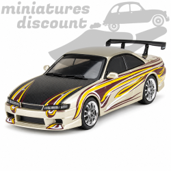 NISSAN 240SX S14 (Multicolore) Fast and Furious - 1/43ème en boite
