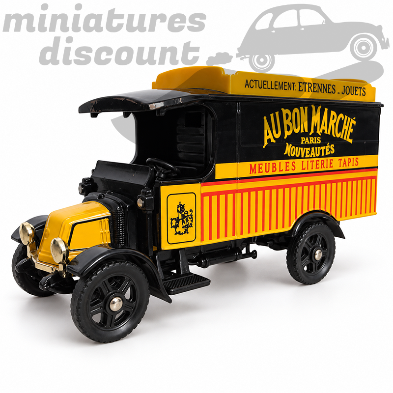FOURGON RENAULT 1950/60 "AU BON MARCHÉ" (JAUNE) - CORGI - 1/50ème sans boite