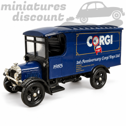 FOURGON THORNYCROFT VAN 1950/60 "" (BLEU) - CORGI - 1/50ème sans boite