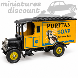FOURGON THORNYCROFT VAN 1950/60 "PURITAN SOAP" (NOIR) - CORGI - 1/50ème sans boite