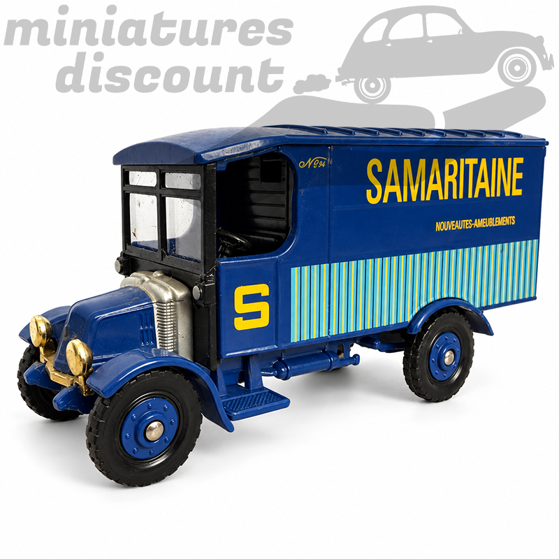 FOURGON RENAULT 1950/60 "SAMARITAINE" (BLEU) - CORGI - 1/50ème sans boite