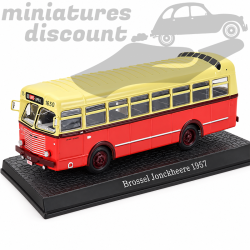 BUS/CAR BROSSEL JONCKHEERE 1957 (ROUGE) - 1/72ème en boite