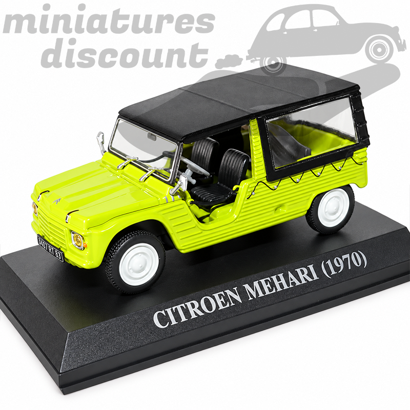 CITROËN MÉHARI 1970 (VERT) - 1/43ème en boite