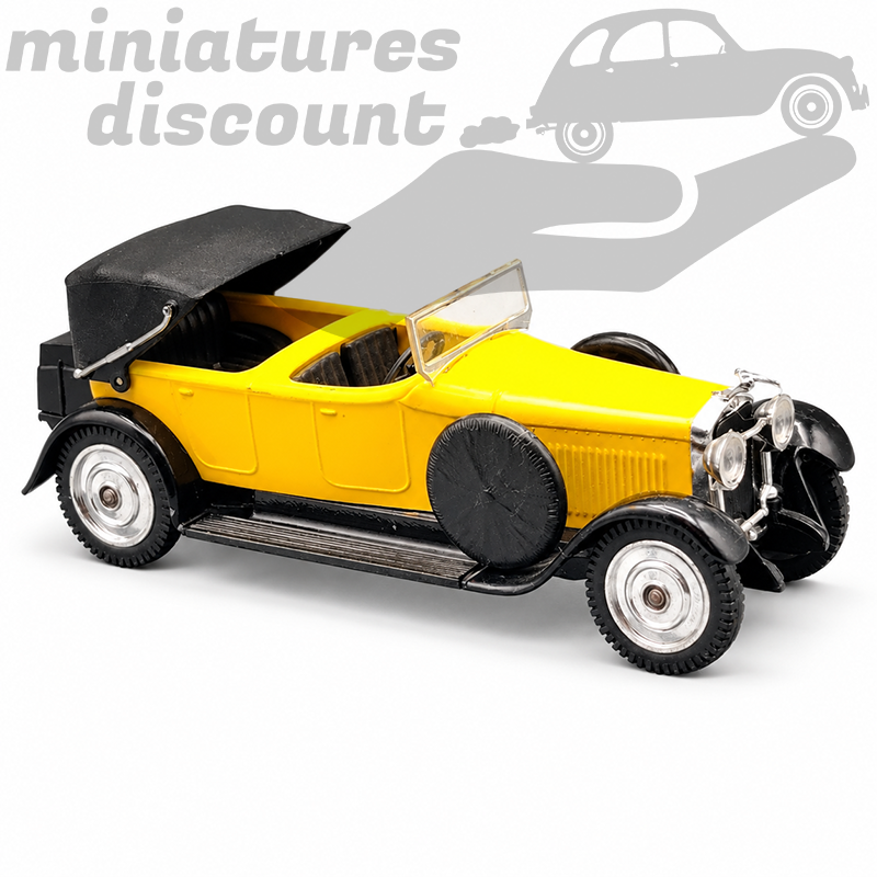 HISPANO SUIZA (JAUNE) - SOLIDO - 1/43ème en boite