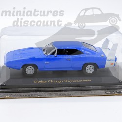 DODGE CHARGER DAYTONA 1969 (BLEU) - 1/43ème sur socle