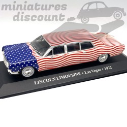 LINCOLN LIMOUSINE USA (ROUGE, BLEU, BLANC) - 1/43ème sous blister