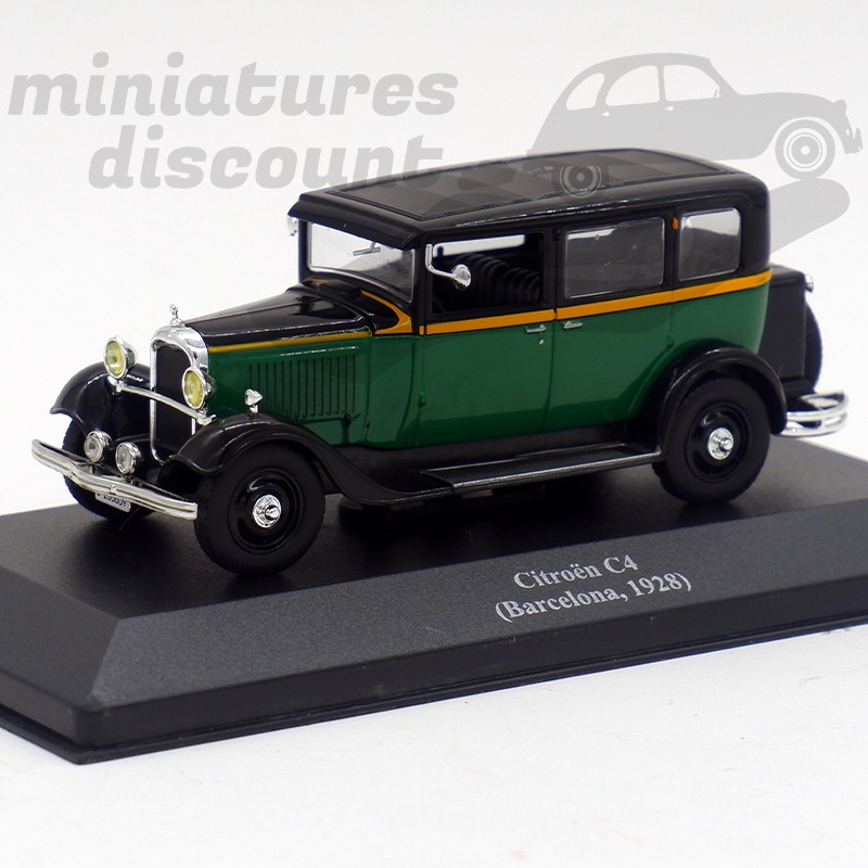 CITROËN C4 DE 1928 (VERT) - 1/43ème en boite