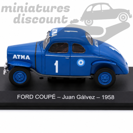 FORD COUPÉ "JUAN GALVEZ" (BLEU) - 1/43ème en boite