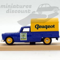 PEUGEOT 404 PICK-UP BACHE (BLEU) - ELIGOR - 1/43ème en boite