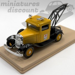 FORD V8 DÉPANNEUSE "MOBILGAS" 1934 (JAUNE) - ELIGOR - 1/43ème en boite
