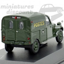 CITROËN 2CV AU 1952 LA POSTE (VERT FONCÉ) - 1/43ème en boite