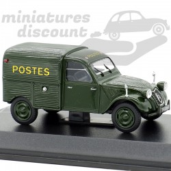 CITROËN 2CV AU 1952 LA POSTE (VERT FONCÉ) - 1/43ème en boite