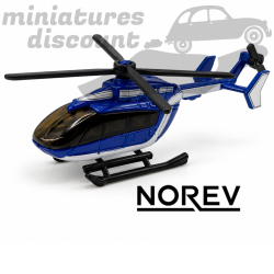 HELICOPTÈRE GENDARMERIE (BLEU) - NOREV - 3inch en boite