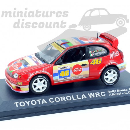 TOYOTA COROLLA WRC (ROUGE) - 1/43ème sous blister