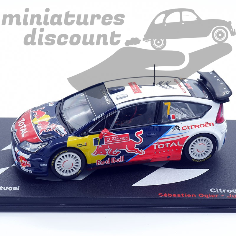 CITROËN C4 WRC (MULTICOLORE) - 1/43ème en boite