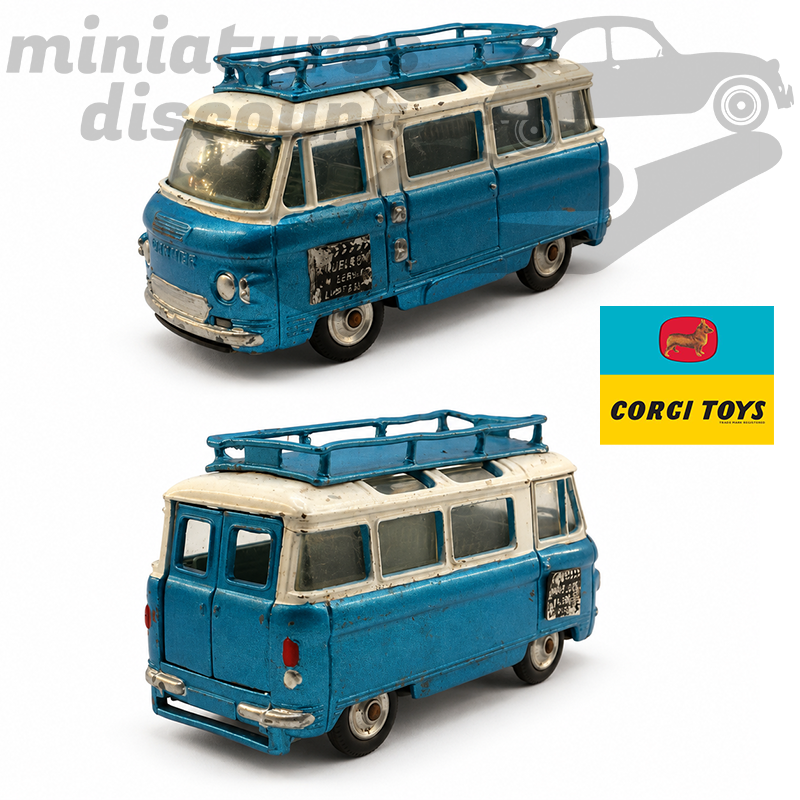 COMMER BUS 2500 SERIES (BLEU) - CORGI - 1/43ème sans boite