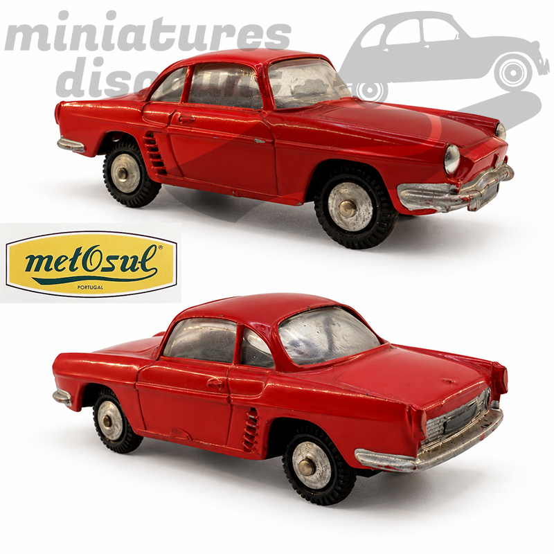 RENAULT FLORIDE (ROUGE) - METOSUL - 1/43ème sans boite