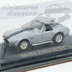 SHELBY COBRA 427S/C DE 1964 (GRIS) - 1/43ème sur socle
