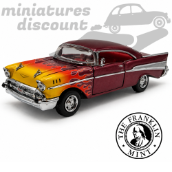 CHEVROLET BEL AIR 1957 HOT ROD (MULTICOLORE) - FRANKLIN MINT - 1/43ème en boite