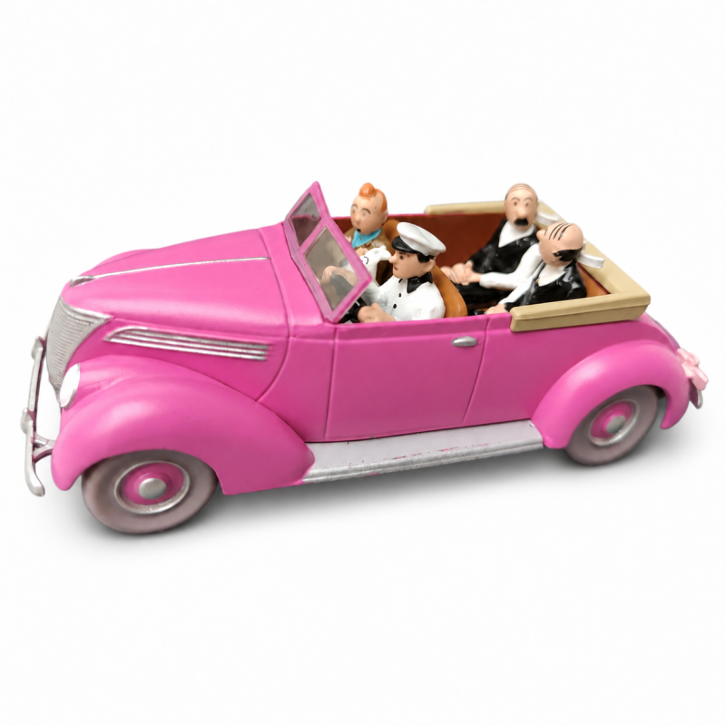 Ford Club Cabriolet V8-78 de 1937 - Tintin - Le Spectre d'Ottokar - 1/43ème en boite