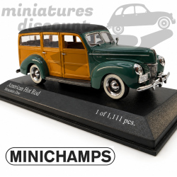 Woody - American Hot Rod - MINICHAMPS - 1/43ème en boite